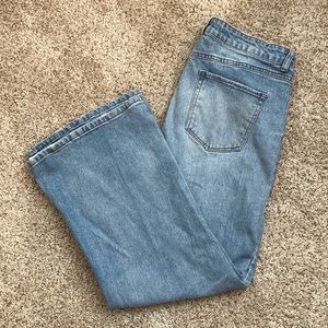 GB Juniors Jeans. High Rise Wide Leg Jeans